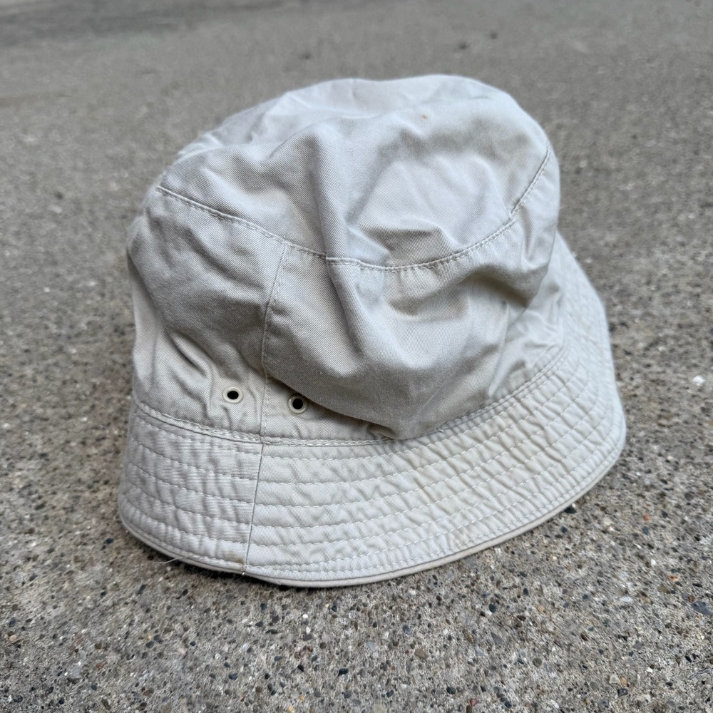 GAP Vintage Cotton Bucket Hat Small/Medium‎ khaki beige sun beach